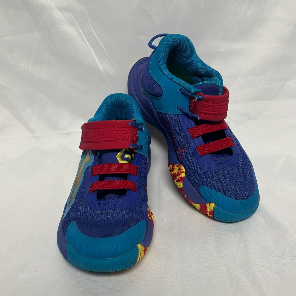 Nike Kids Sneakers Blue Teal Purple Red Yellow